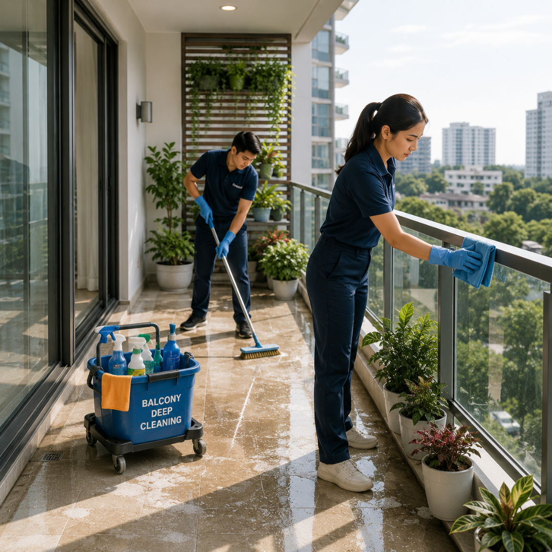 Balcony Cleaning Services in Dubai