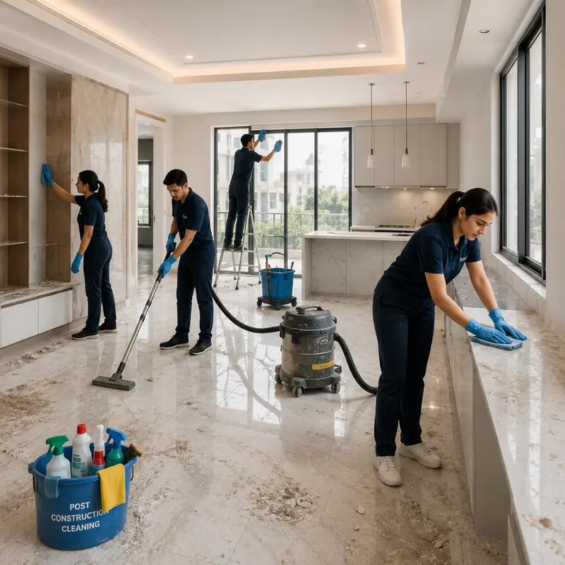 Post-construction cleaning in Dubai and Sharjah